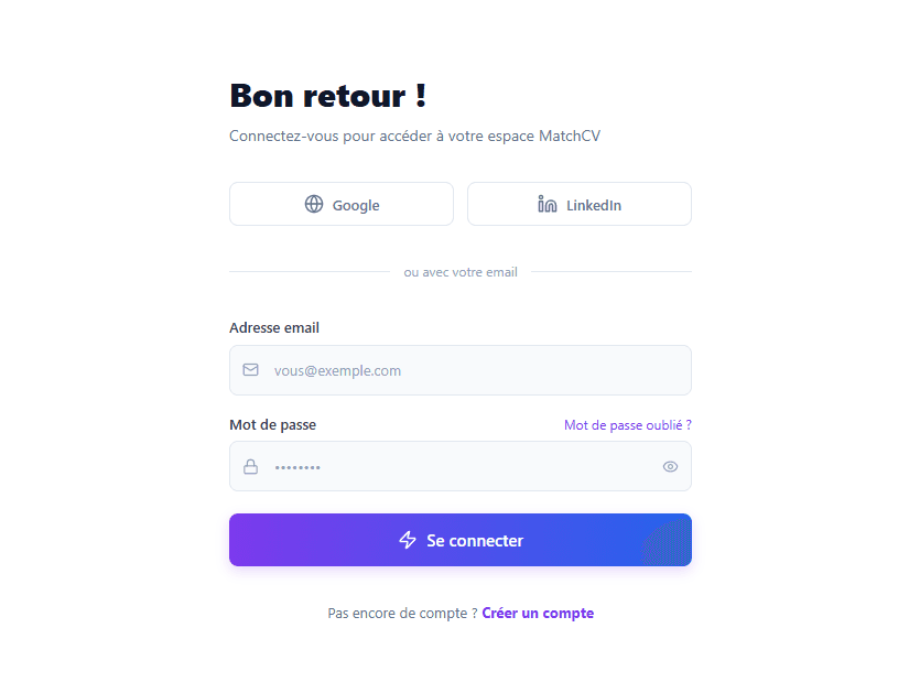 Match CV